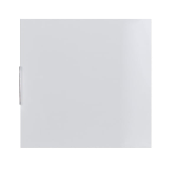 Eviva Libra 14" White Modern Wall Mount Side Cabinet Storage