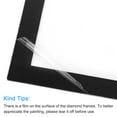 thumbnail image 5 of Unique Bargains 14' x 14' Inch Magnetic Self Adhesive PVC Diamond Frames Suitable for 13' x 13' Picture, Black 2Pcs, 5 of 5