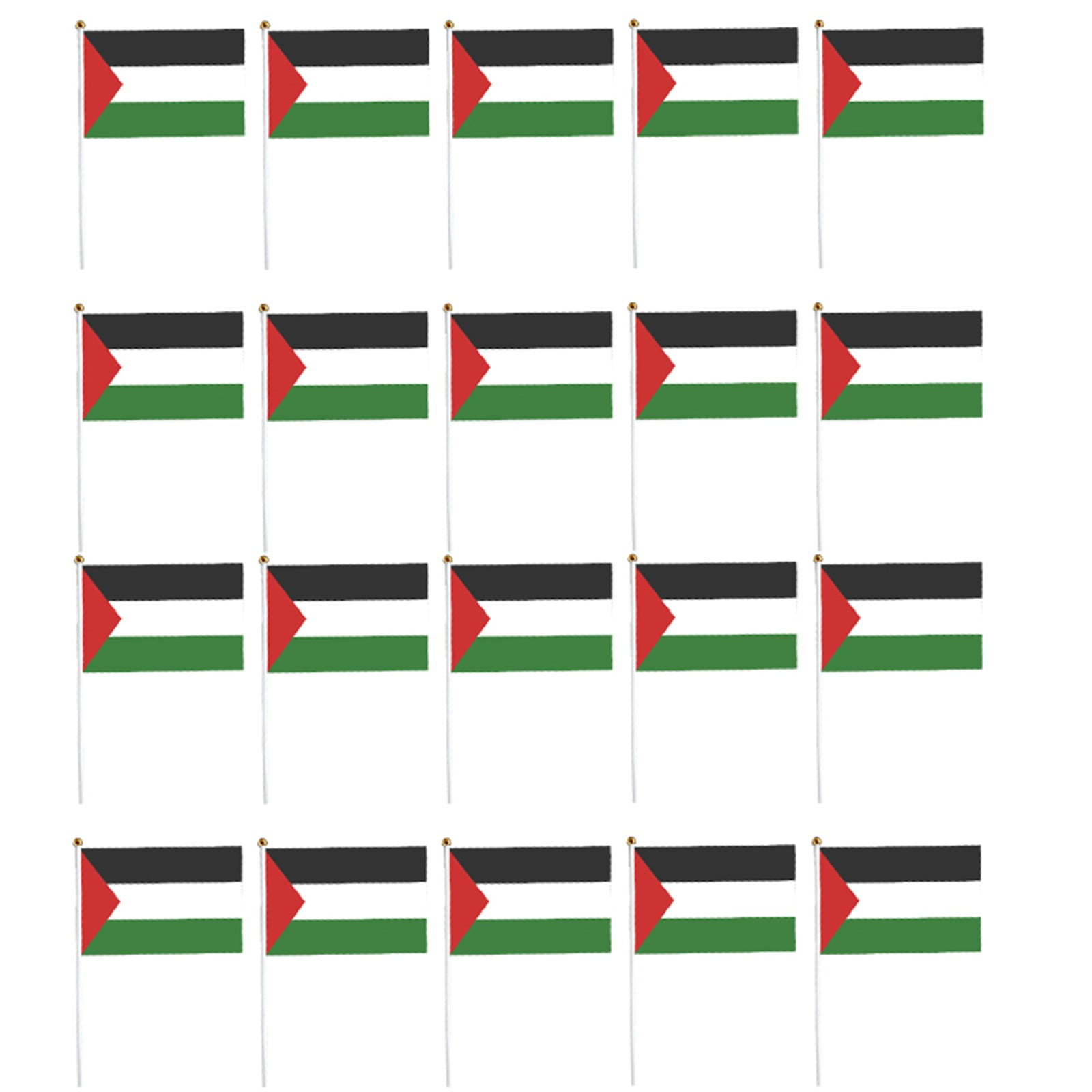 3x5 Embroidered Sewn Palestine Palestinian 300D Nylon Flag Heavy Duty