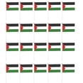 thumbnail image 1 of Decorative Flags, Palestine Flag Large Gaza Palestinian Festival Decor Hand Flag 14X21Cm, Flags_ Banners & Accessories, 1 of 2