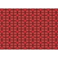 thumbnail image 1 of Ahgly Company Machine Washable Indoor Rectangle Transitional Red Area Rugs, 4' x 6', 1 of 7