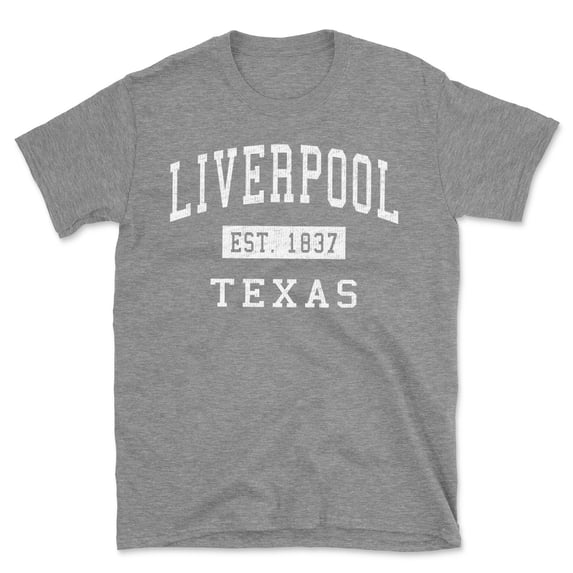 Liverpool Texas Classic Established Men's Cotton T-Shirt