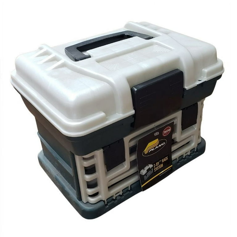 13-1345 2 drawer tackle box plano Catch All Two-Tray Kit and ready Plano 2-Tray Tackle Box |