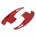 thumbnail image 3 of Pair Aluminum Alloy Red Car Steering Wheel Shift Paddle Shifter Extension Cover ford for Mustang 2015-2020, 3 of 5