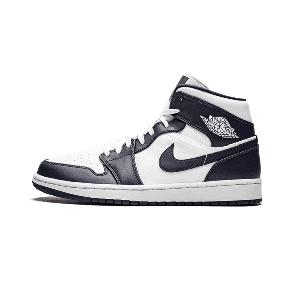 Jordan MENS Air Jordan 1 Mid "Obsidian" 554724 174 from Stadium Goods