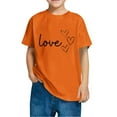 thumbnail image 4 of JoyHoop Toddler Love Heart Shirts Boys Girls Graphic T-Shirt Valentine Short Sleeve Tee Tops, 4 of 4