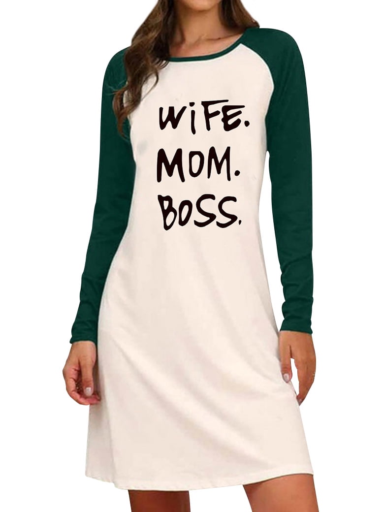 wife mum boss dress