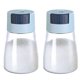 thumbnail image 1 of Paquete de 2 botellas medidoras de condimentos, juego de salero y pimentero, dosificador de vidrio para especias, sal, pimentón, pimienta en polvo, 1 of 5
