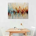 thumbnail image 2 of JEUXUS Paintings, 20x16inPaintings 3D Abstract Wall Art Oil Hand Painting On Canvas Stretched Wrapped Painting Ready to Hang Wall Decoration for Living Room Bedroom, 2 of 4