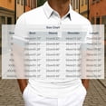 thumbnail image 5 of Klisyaur Color Block Blouses for Mens Short Sleeve Golf Collared Casual Fashion Lightweight Clothes Outfit, 5 of 5