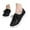 Black, variant on Women's Lace Wedding Sneakers Floral Embroidery Ribbon Laces Comfortable Bridal Flat Shoes