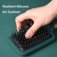 thumbnail image 3 of Yunkang Gorra de béisbol trenzada Peluca Caja Trenza Extensiones de cabello con sombrero Ombre negro marrón rubio Peluca de pelo sintético con cabello trenzado de 24 pulgadas de largo para mujeres (B-, 3 of 5