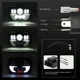 thumbnail image 3 of Faro Led Lupa 5x7'' Rectangular Angel Eyes Unidad Alta/baja, 3 of 8