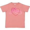 thumbnail image 3 of Inktastic Love in Red and Pink with Heart Boys or Girls Toddler T-Shirt, 3 of 5