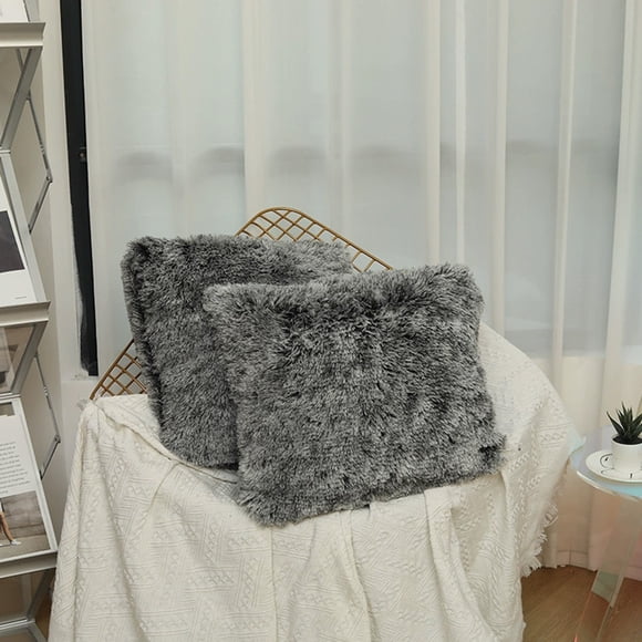 Fundas de Cojín a Cuadros, Cojines Decorativos de 45X45 Cm, Ideales para Primavera y Verano. Perfectos para Sofá, Sillón y Silla de Porche. Color Verde.