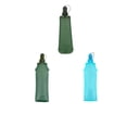 thumbnail image 4 of Soidarity Botella de agua Bolsa plegable Deporte al aire libre Botellas de viaje Contenedor Ropa Deportiva, Zapatos Verde 250ml, 4 of 6