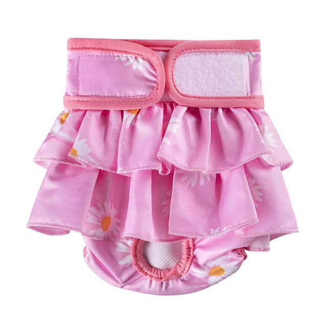Visland Modèle de Couche pour Animaux de Compagnie Coton Résistant aux Fuites Chien Réglable Sans Fuite Couches Hautement Absorbantes Fournitures pour Animaux de Compagnie