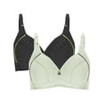 thumbnail image 2 of Nmnitkp Bras for Women Soft and Skin Friendly Women's Plus Size Minimizer Unlined Wireless Lace Full Coverage Bras & High Quality Fabric Push Up Bras for Women(1,2,3PC), 2 of 3