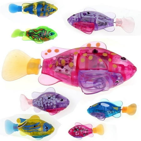 robofish activated battery powered