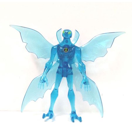 Ben 10 Alien Creatures Big Chill Action Figure [Clear] [No Packaging