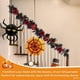 thumbnail image 4 of Guirnalda decorativa de Halloween | Enredadera de hojas de calabaza otoñales | Follaje artificial de 175 cm para repisa de chimenea, escalera o puerta, 4 of 6