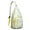 Yellow-5, variant on Daisy Field Sling Backpack - Lush Floral Landscape Design, Lightweight Weekend Pack