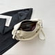 thumbnail image 4 of Bolso Bandolera Retro Mujer Cuero PU Color Sólido Señoras Al Aire Libre Beige, 4 of 8