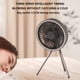 thumbnail image 1 of Ventilador, ventilador de techo, ventilador de escritorio, ventilador portátil, ventilador de trípode para exteriores, ventilador multifuncional para acampar, oficina, escritorio, luz nocturna, ventil, 1 of 2