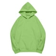 thumbnail image 4 of Hessimy Hoodies For Women Drawstring Cute Hoodies Fall Jacket Oversized Casual Sweatshirts With Pocket Essentials Hoodie Pullover Women Blouses sweatshirts for teen girls(A57-Light Green,L), 4 of 5