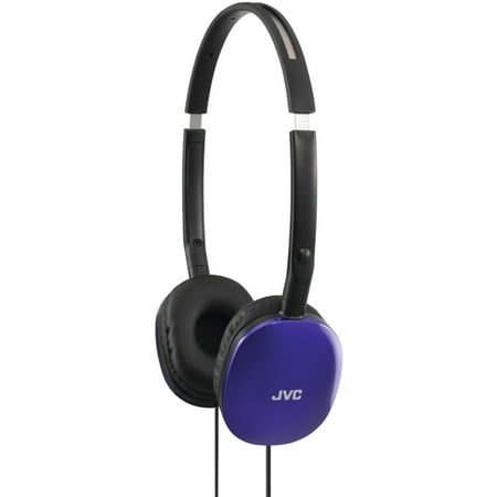 JVC HAS160A FLATS Lightweight Headband Headphones (Best On Head Headphones)