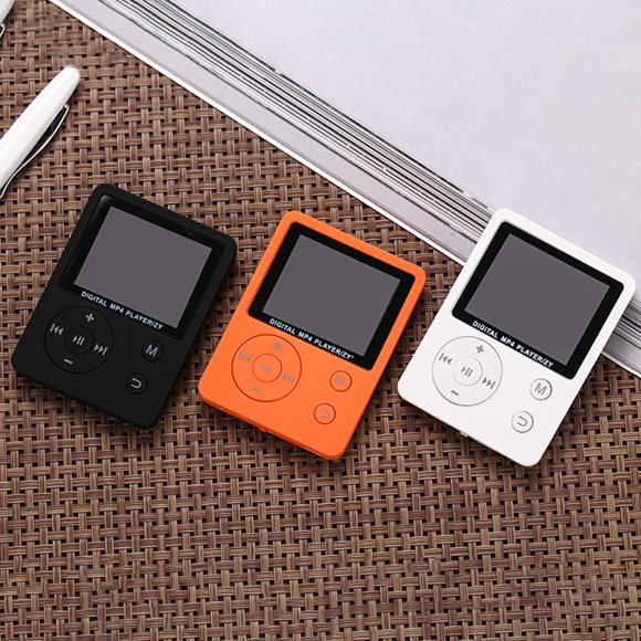 Clearance Items! New-Thin And Super Cool Plug In Card-Thin Screen MP4 Player Lyrics Synchronization E-Book MP3 Lossless MP4 Sales Today Clearance!