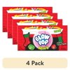 (4 pack) Charms Blow Pop Minis Holiday Cherry & Sour Apple - 3-oz. Theater Box