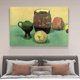 thumbnail image 4 of Póster de lienzo con diseño de olla de barro y manzanas, decoración para dormitorio, paisaje deportivo, decoración para oficina, regalo, estilo marco, 16 x 24 pulgadas (40 x 60 cm), 4 of 8
