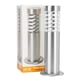 thumbnail image 1 of Mini Poste de Exterior Tecnolite para Sobreponer Base E27 plateado, 1 of 4