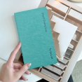 thumbnail image 5 of A6 Soft PU Leather To Do List Notebook, Mini Pocket Daily Task Planner Journal, Textured Cover Lined Notepad, Portable Compact Goal Tracking Memo Book, Stylish Daily Schedule Organizer, 5 of 6