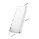 thumbnail image 2 of WEUVEB 1Jgo Pantalla Contra Para Portátil De Camping Aluminio Resistente Plateado, 2 of 7
