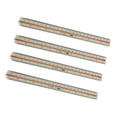 thumbnail image 1 of 4pcs Regla de Medición Triangular Accesorios de Teléfono Inteligente Móvil Plástico kusrkot Regla de escala triangular métrica, 1 of 8