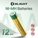 thumbnail image 2 of Batería OLIGHT B Pro AAA recargable NiMH 950 mAh, paquete de 12, 2 of 7