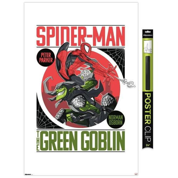 Marvel: Marvel Vs - Spider-Man vs The Green Goblin Wall Poster, 22.375" x 34"