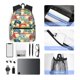 thumbnail image 4 of Disketp Retro With Joysticks Mochila Ligera Clásica con Múltiples Bolsillos, Mochila Casual para Hombre y Mujer, Ideal para Escuela, Trabajo y Viajes, 4 of 6