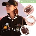 thumbnail image 5 of 48pcs Ball Sports Iron On Patches 8 Styles Sew On Patches Polyester Felt Embroidered Patches DIY Sew Applique Repair Patch Trendy Patches for Clothes Backpacks Jeans Hats Jackets Jersey DIY, 5 of 6