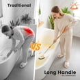 thumbnail image 5 of 3-in-1 Bathtub Scrubber Brush, Adjustable Handle Multi-Surface Cleaning Brush, Detachable Replacement Heads Scrub Brush for Bathroom  bathtub, 5 of 11