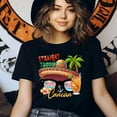 thumbnail image 3 of Straight Trippin Cancun T-Shirt, Unisex Vacation Graphic Tee, Natural, Size 4XL, 3 of 6