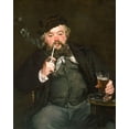 thumbnail image 4 of Edouard Manet 15x18 Black Modern Wood Framed Wall Art Titled - Le Bon Bock, 4 of 6