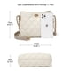 thumbnail image 2 of Bandolera Sivim Fashion Leather para mujer, color beige, 2 of 6