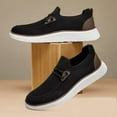thumbnail image 3 of Tvtaop Men's Sports Shoes Fashionable Thick Soled Loafers Lightweight Soft Flat Shoes, 3 of 7