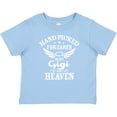 thumbnail image 3 of Inktastic Handpicked for Earth by My Gigi in Heaven with Angel Wings Boys or Girls Baby T-Shirt, 3 of 5