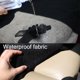 thumbnail image 2 of Back Seat Cover for Car Trucks Van SUV,Waterproof Rear Bench Towel Seat Covers for Dogs and Kids,Automotive Backseat Protector (Black), 2 of 5