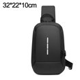 thumbnail image 2 of Bolso bandolera antirrobo, mochila de pecho con carga, mochila de hombro para hombres y mujeres, 2 of 6