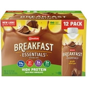Carnation Breakfast Essentials High Protein Rich Chocolate 12-8 fl. oz. drinks
